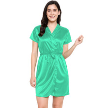 Satin Night Wear Bathrobe | Luxurious Kimono Robe S-3XL | 41 Colors S108