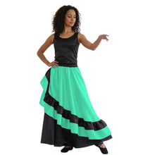 Satin Half Circle Belly Dance Skirt | Elegant Flow S-3XL | 41 Colors S57