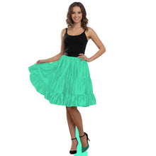 Satin 3-Layer Short Skirt | Tiered Ruffle Party Mini S-3XL S62