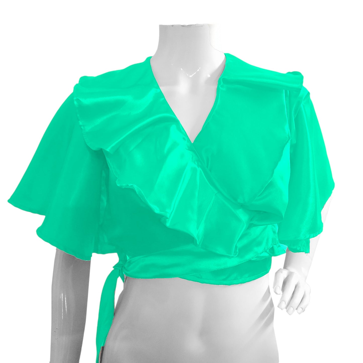 Fancy Frill Rufle Top S84 - Regular Size 3