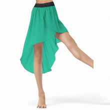 Chiffon High Low Wrap Asymmetrical Ballet Dance Skirt C41- Regular Size 2