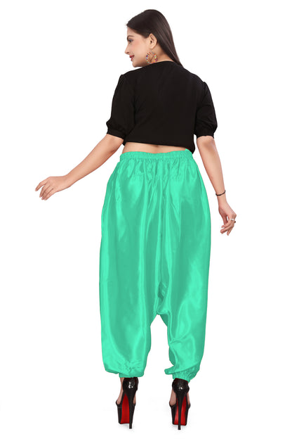 Belly Dance Satin Palazzo pants Girls S25-Regular Size 3