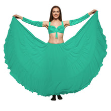 25 Yard 4-Tier Chiffon Belly Dance Skirt | Extreme Volume Sheer Dancewear C7