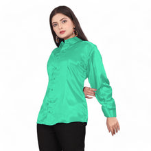 Satin Solid Casual Shirt S81 - Regular Size 3