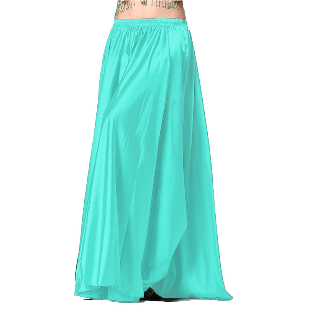 Satin Belly Dance Full Circle Skirt S69 - Regular Size 3