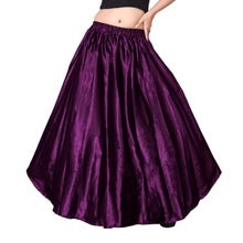 Satin Belly Dance Half Circle Skirt S9-Regular Size 3