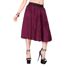 Satin Midi Skirt Party wear Skirt S24-Regular Size 3