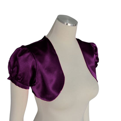 Satin Solid Jacket Wedding Wear S109-Regular Size 3