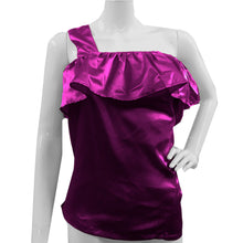 OFF Shoulder Partywear Satin Top S88 - Regular Size 3