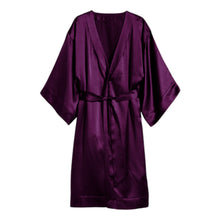 Satin Night Wear Bathrobe S79 - Regular Size 3