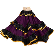 Belly Dance Skirts Full Circle with 3 Layer S75 - Regular Size 3