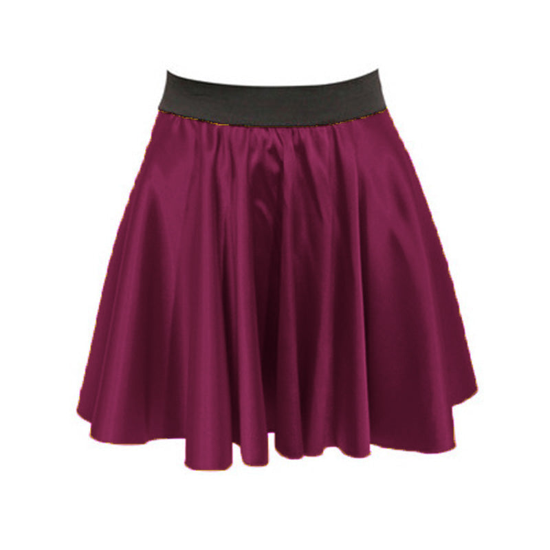 Satin Mini Skirt S11 - Regular Size 3