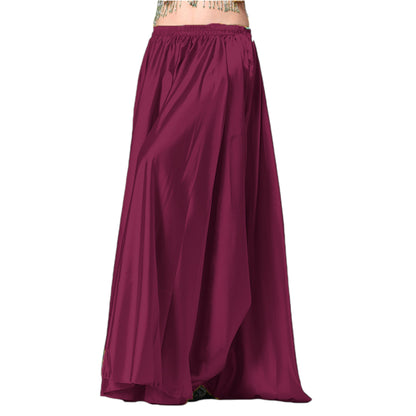 Satin Belly Dance Full Circle Skirt S69 - Regular Size 3