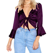 Satin Ruffle Tops Western S119 - Regular Size 3