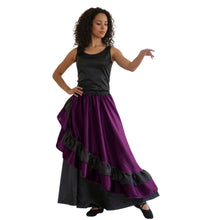 Satin Half Circle Belly Dance Skirt | Elegant Flow S-3XL | 41 Colors S57