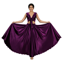 Fosse Satin Belly Dance Costume, unique satin hue set.