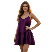 Fosse Satin Elegant Flow Gown, unique satin dress shade.