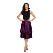Satin Belly Dance Midi Skirt | Casual wear Skirt S-3XL | 41 Colors S35