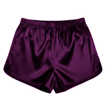 Satin Night Wear Mini Shorts | Sleep & Lounge Pant S-3XL | 41 Colors S78 Meek Mercery BY KF