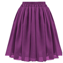 Flowy Chiffon Mini Skirt - High-Waist Pleated Party & Cocktail Wear C27