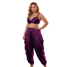 Satin Salwar Pants for Women – Wide Leg Harem Pants, S-5XL, 41 Colors S149