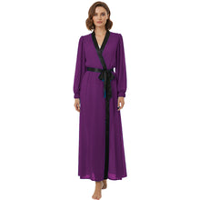 Chiffon Long Sheer Bathrobe | Pool & Resort Cover-Up S-5XL C62