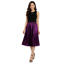 Satin Belly Dance Midi Skirt | Casual wear Skirt S-3XL | 41 Colors S35