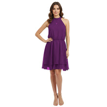 Chiffon Short Party Dress | Fancy Mini Dress S-5XL | 30 Colors C60