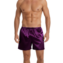 Men's Satin Nightwear Shorts | Sleep & Lounge Pant S-3XL | 41 Colors