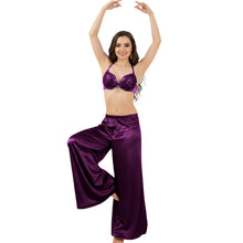 Satin Wide Leg Palazzo Pants | Flowy Trousers S-3XL | 41 Colors S25