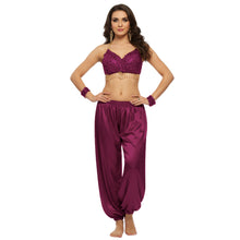 Satin Belly Dance Harem Pants | Flowy Trousers S-3XL | 41 Colors S10