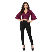 Satin Fancy Top | Women's Party Wear Blouse S-3XL | 41 Colors S83