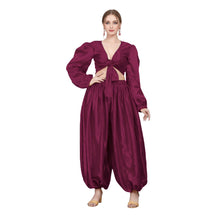 Fosse Satin Belly Dance Costume, unique satin hue set.