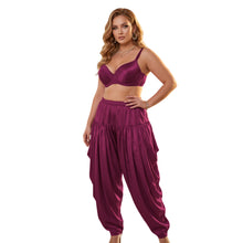 Satin Salwar Pants for Women – Wide Leg Harem Pants, S-5XL, 41 Colors S149