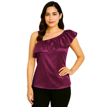 Satin Sleeveless Fancy Top | Party & Evening Wear S-3XL | 41 Colors S87