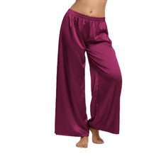 Satin Palazzo Pants | Belly Dance Wide Leg Flow S-3XL | 41 Colors S19