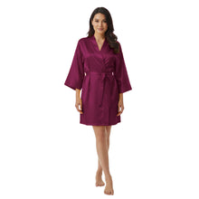 Satin Night Wear Bathrobe | Luxurious Kimono Robe S-3XL | 41 Colors S26
