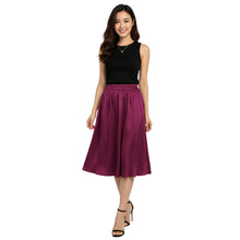 Satin Belly Dance Midi Skirt | Casual wear Skirt S-3XL | 41 Colors S35