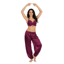 Satin Belly Dance Harem Pants | Flowy Trousers S-3XL | 41 Colors S66