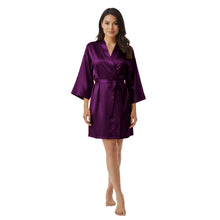 Satin Night Wear Bathrobe | Luxurious Kimono Robe S-3XL | 41 Colors S26