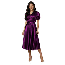 Satin Long Party Dress | Flowy Formal Gown S-3XL | 41 Colors S117