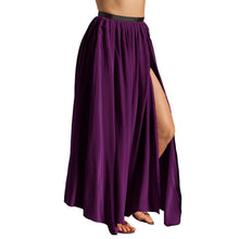 Side  Slit A line Belly Dance skirt 4 Layer Skirt S95 - Regular Size 3