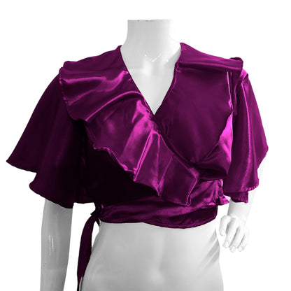 Fancy Frill Rufle Top S84 - Regular Size 3