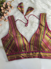 New Indian Weddiing Banarasi Heavy Jecquard Fancy Partywear Blouse RK-5