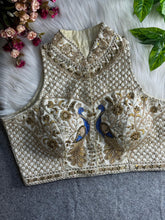 New Indian Wedding Wear and Designer Blouses Wear Heavy Italian Silk Blouse RK-1