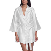 Satin Night Wear Bathrobe S26  - Regular Size 3