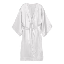 Satin Night Wear Bathrobe S79 - Regular Size 3