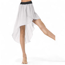 Chiffon High Low Wrap Asymmetrical Ballet Dance Skirt C41- Regular Size 2