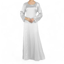 Satin wedding wear Long Gown S121 - Regular Size 3