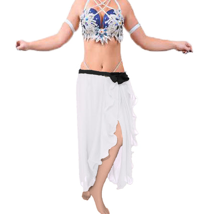 Chiffon New Design Belly dance Skirt C16- Regular Size 2